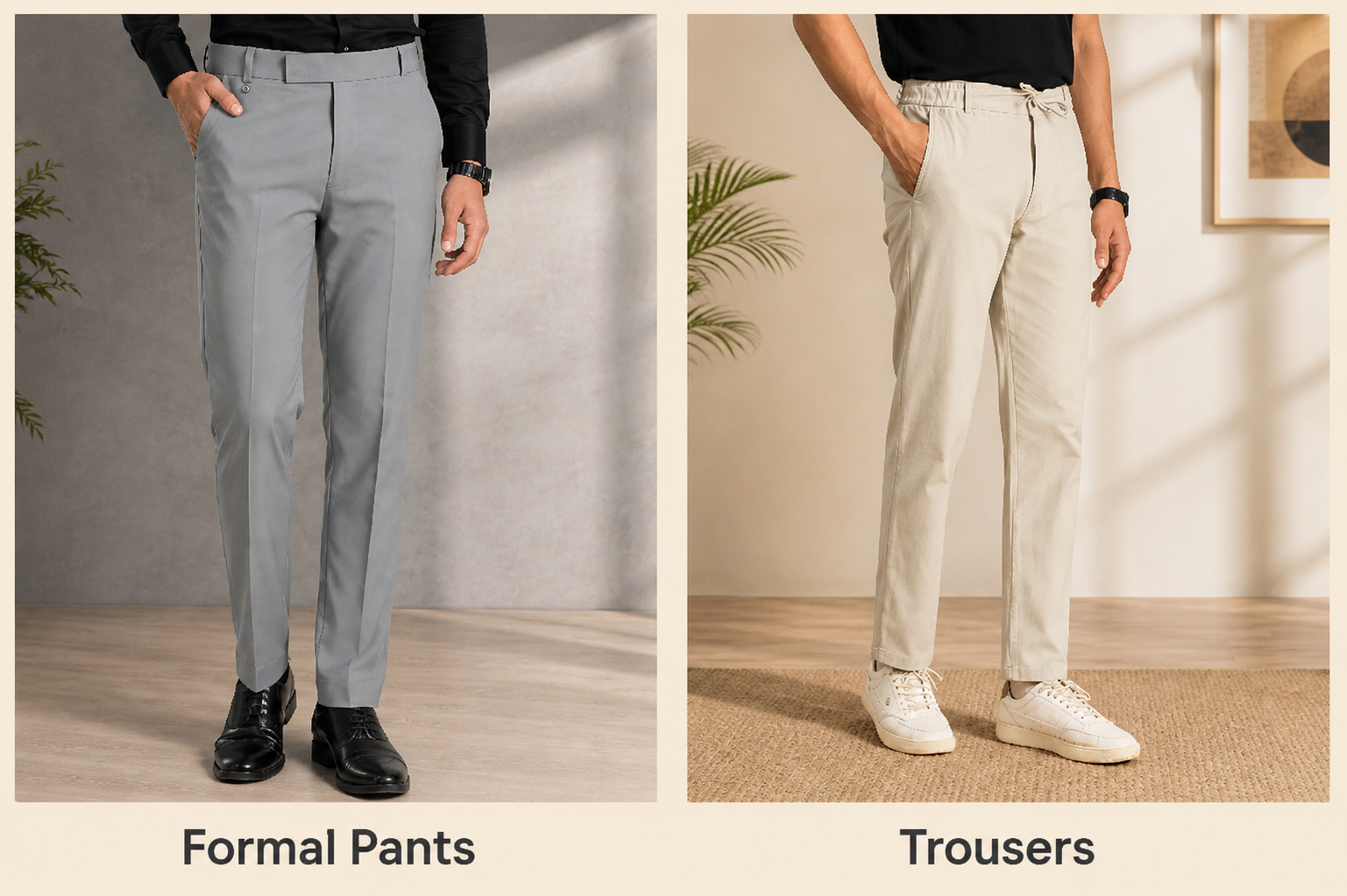 Fhuzana Premium Men's Pants Collection – Formal Pants and Casual Trousers for Modern Style